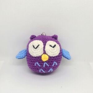 Amigurumi Owl Key Chain